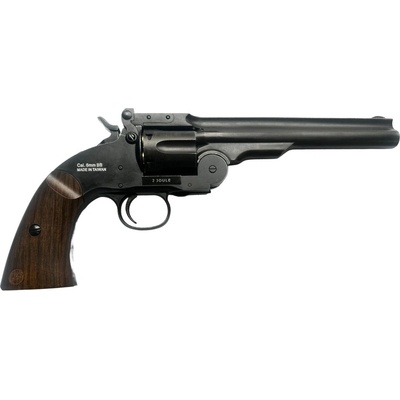ActionSportGames Revolver Schofield 6" GNB černý CO2 – Hledejceny.cz