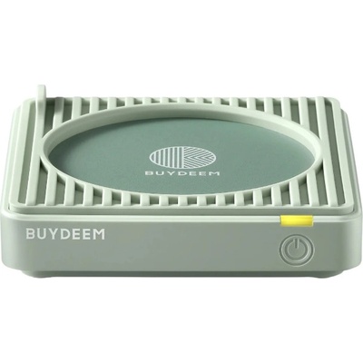 BUYDEEM Нагревател за чаши buydeem oa2001, 24w, 2 настройки, Автоматично спиране, Водоустойчив, Зелен (oa2001-cg)