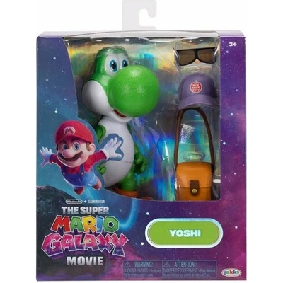 JAKKS The Super Mario Galaxy Movie Yoshi 13 cm