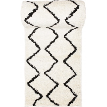 Makro Abra Delhi 6063A krémový černý metráž 80 cm