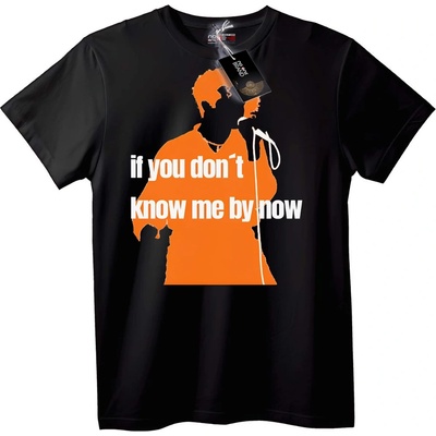 NOONEBRAND Тениска If You Don't Know Me By Now - L, White