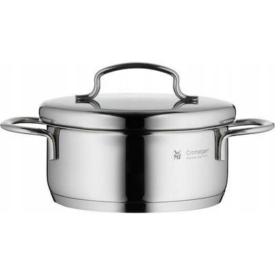 WMF hrnec s poklicí Mini 0,7 l malý 12 cm indukce plyn nerezová ocel