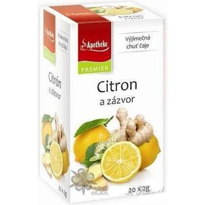 Mediate Apotheke Natur Citron a zázvor 20 x 2.5 g – Hledejceny.cz