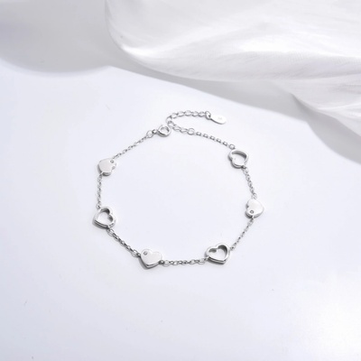 Jan Kos jewellery stříbrný náramek MHT-3023/SN17-20