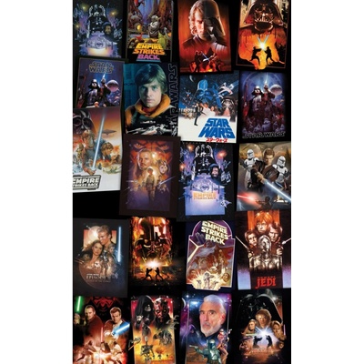 Komar Vliesová fototapeta Star Wars Posters Collage rozměry 120 x 200 cm