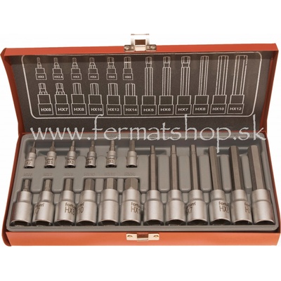 Fortum Sada zástrčných imbusových kľúčov 18-dielna 4700008