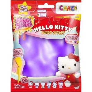 CRAZE Слайм за моделиране Craze - Hello Kitty, в фигурка изненада, асортимент (C51283) - baby