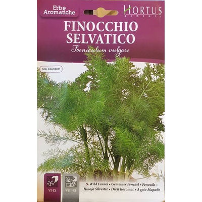 Hortus Семена от Див копър (Резене) Foeniculum vulgare