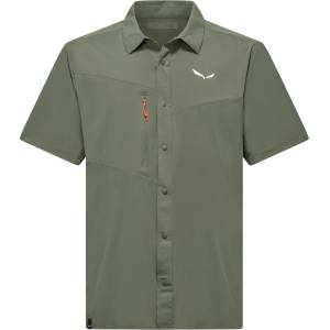 Salewa Мъжка риза с копчета Salewa Puez S/S Shirt - Faded Green - размер 48 (EU) (033-3191-0212)