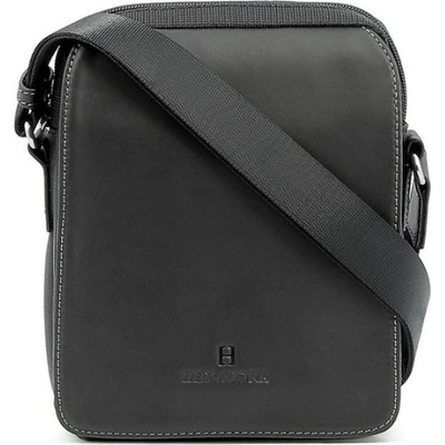 Hexagona Serge pánská kožená Crossbody černá 299162 0100 černá