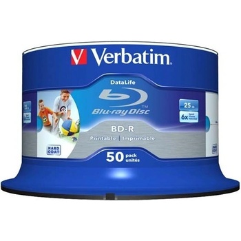 Verbatim BD-R 25GB 6x, 50ks