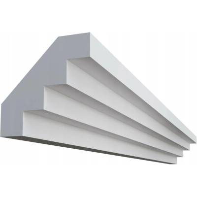 Stropní lišta Decorem 90 x 90 mm, délka 2 m