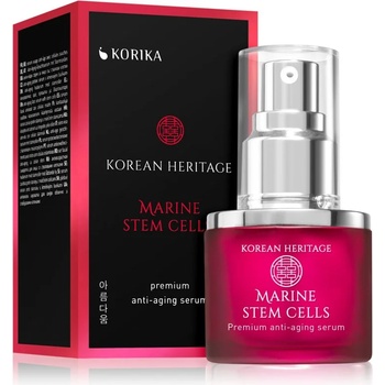 KORIKA Korean Heritage Marine Stem Cells Premium Anti-aging Serum анти-ейдж серум за лице със стволови клетки 30ml