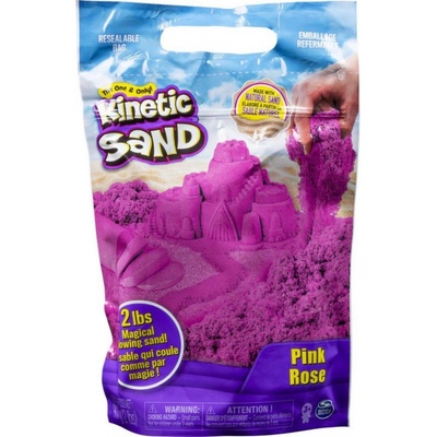 Spin Master Kinetic sand písek růžová 0,9 kg – Zbozi.Blesk.cz