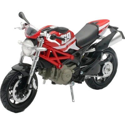 New Ray Toys Метален мотоциклет Newray - Ducati Monster 796, 1: 12 (57523)