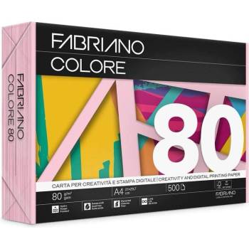 Fabriano Копирна хартия Colore, A4, 80 g/m2, розова, 500 лис (1505180179)