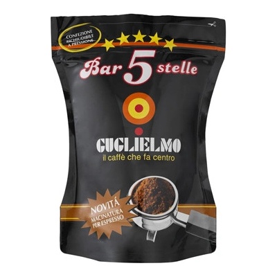 Guglielmo Bar 5 Stelle Espresso mletá 250 g