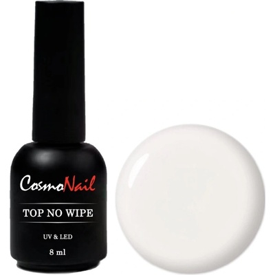 Cosmonail Glass top coat milk, 8 ml