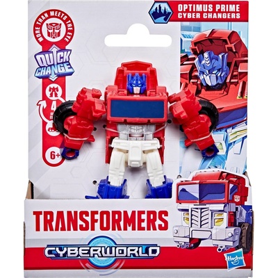 Hasbro Екшън фигура Hasbro Transformers Cyberworld - Optimus Prime Cyber Changers, трансформираща се (G0746)