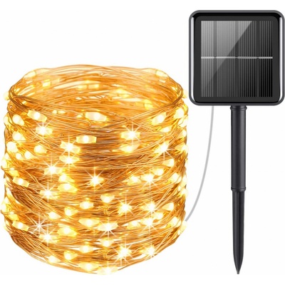 Bezdoteku LEDSolar 100 vánoční solární řetěz teplá bílá iPRO 2W teplá bílá