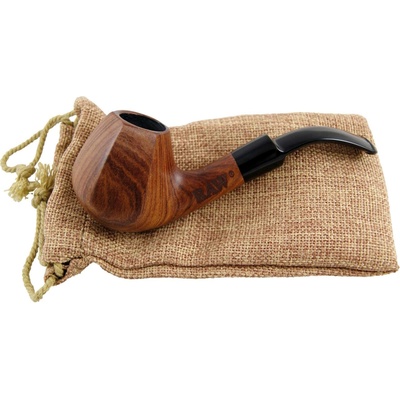 RAW Wooden Pipe – ručně vyřezávaná dřevěná dýmka