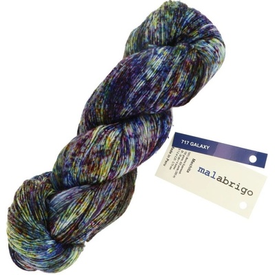 Malabrigo Mechita Galaxy 717 fialovo modrá