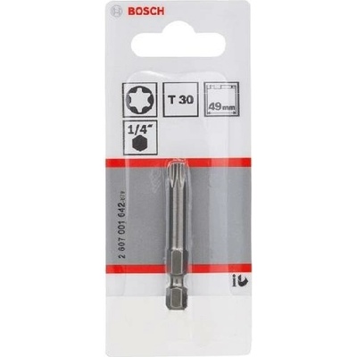 Bit BOSCH Skrutkovací Extra Hart - T30, 49 mm 2607001642