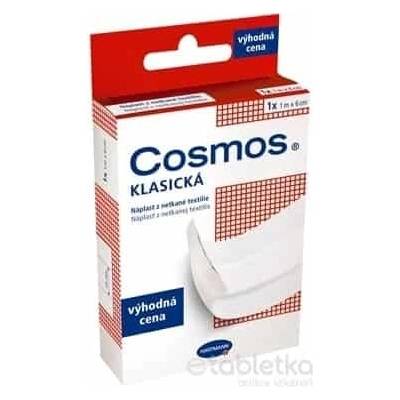 Cosmos Klasická náplasť z bielej netkanej textílie 1m x 6 cm