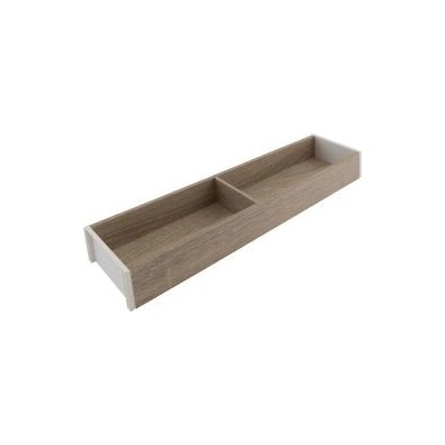 Zásuvkový rám- drevený dizajn, šírka 100mm 450mm Dub Bardolino E01S/SW