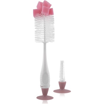 Baby Care Четка за шишета с вакуум Lorelli - Baby Care, Pink (10240240005)