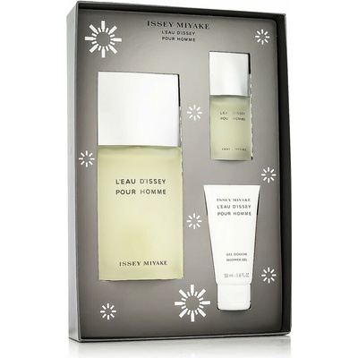 Issey Miyake L´Eau D´Issey Pour Homme EDT 125 ml + EDT 15 ml + sprchový gél 50 ml