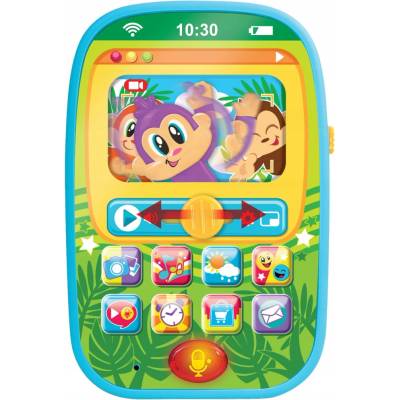 Telefon pro děti Dumel 15 cm x 15 cm, vícebarevný