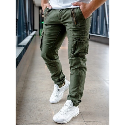 Nohavice Surplus Royal Traveller Slimmy olivové