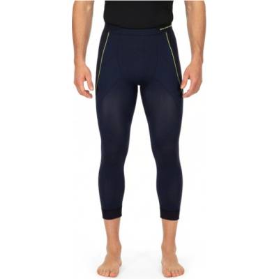 BLIZZARD Mens long pants, anthracite/neon yellow