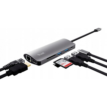 Trust Dalyx 7-in-1 USB-C Multiport Adapter 23775