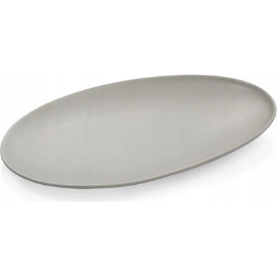 FANCY HOME Talíř servírovací Stones 31 cm šedý