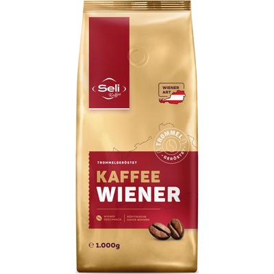 Seli Kaffee Wiener zrnková 1 kg