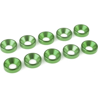 Revtec Алуминиева шайба за винт m5 зелена (10)