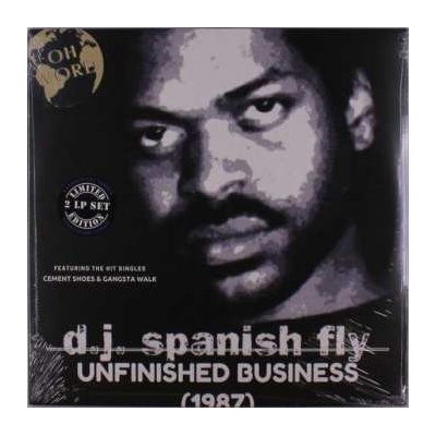 DJ Spanish Fly - Unfinished Business (1987) CRL 2 LP
