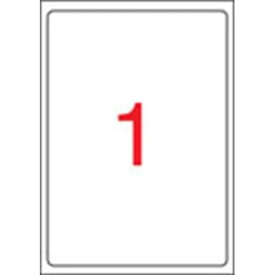 APLI Етикет, универсален, 199, 6x289, 1 mm, заоблени ъгли, APLI, 100 етикета в опаковка 02412 (02412)