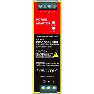 Monitorrs Security 12048NDR Průmyslový zdroj 48V 2,5A 120W na DIN (6154)