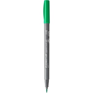 STAEDTLER Флумастер Staedtler Pigment Brush 371, зелен 5 (31656-А-ЗЕЛЕН)