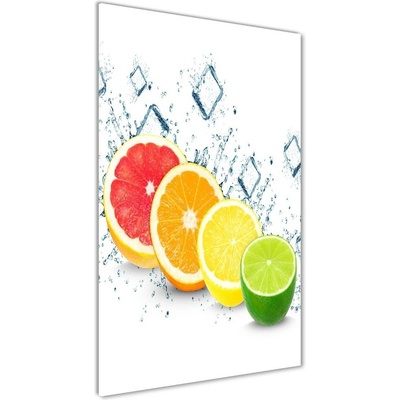 Vertikálny foto obraz sklo tvrdené Citrusy 50x100 cm
