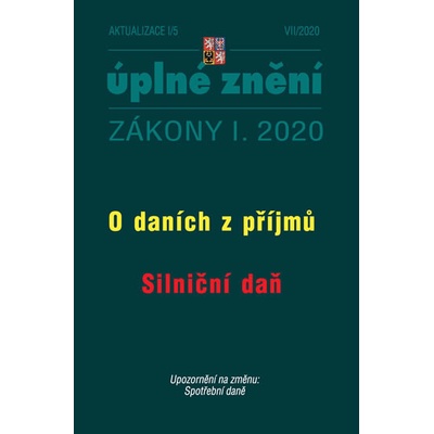 Aktualizace I/5 2020 O daních z příjmu, Silniční daň - Zmírnění dopadu pandemie nemoci COVID-19 na ekonomiku České republiky.