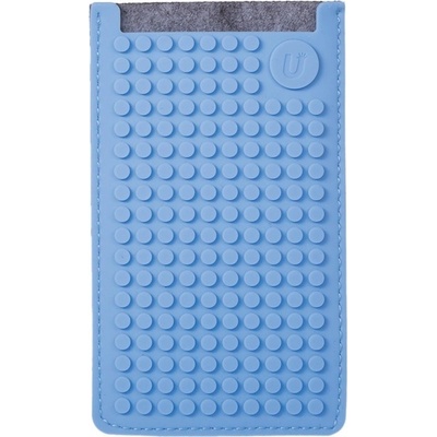 UPixel Bags - Универсален калъф за телефон малък - сиво/небесно синьо