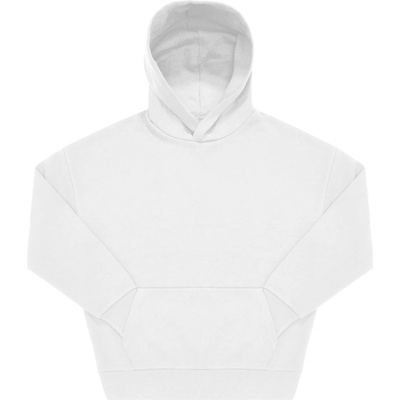 B&C Collection influence hoodie / Унисекс суичър с овърсайз качулка от плътен памук - бял xxl (01ih0200105)