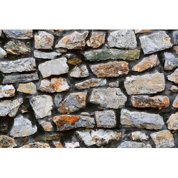 DIMEX ART Флизелинов фототапет текстурирана каменна стена 375 x 250 см