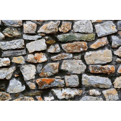 DIMEX ART Флизелинов фототапет текстурирана каменна стена 375 x 250 см