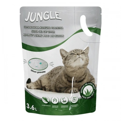 Jungle Котешка тоалетна силиконова алое вера Jungle 3, 6л