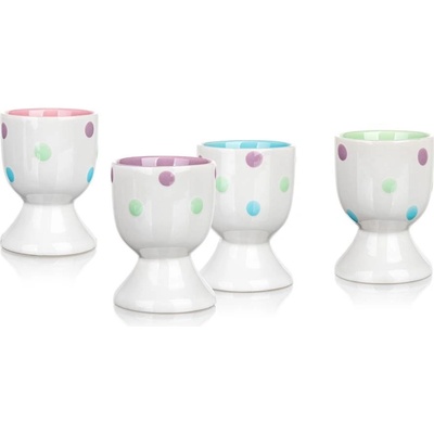 Banquet kalíšek na vajíčka keramický Punto mix 7 cm